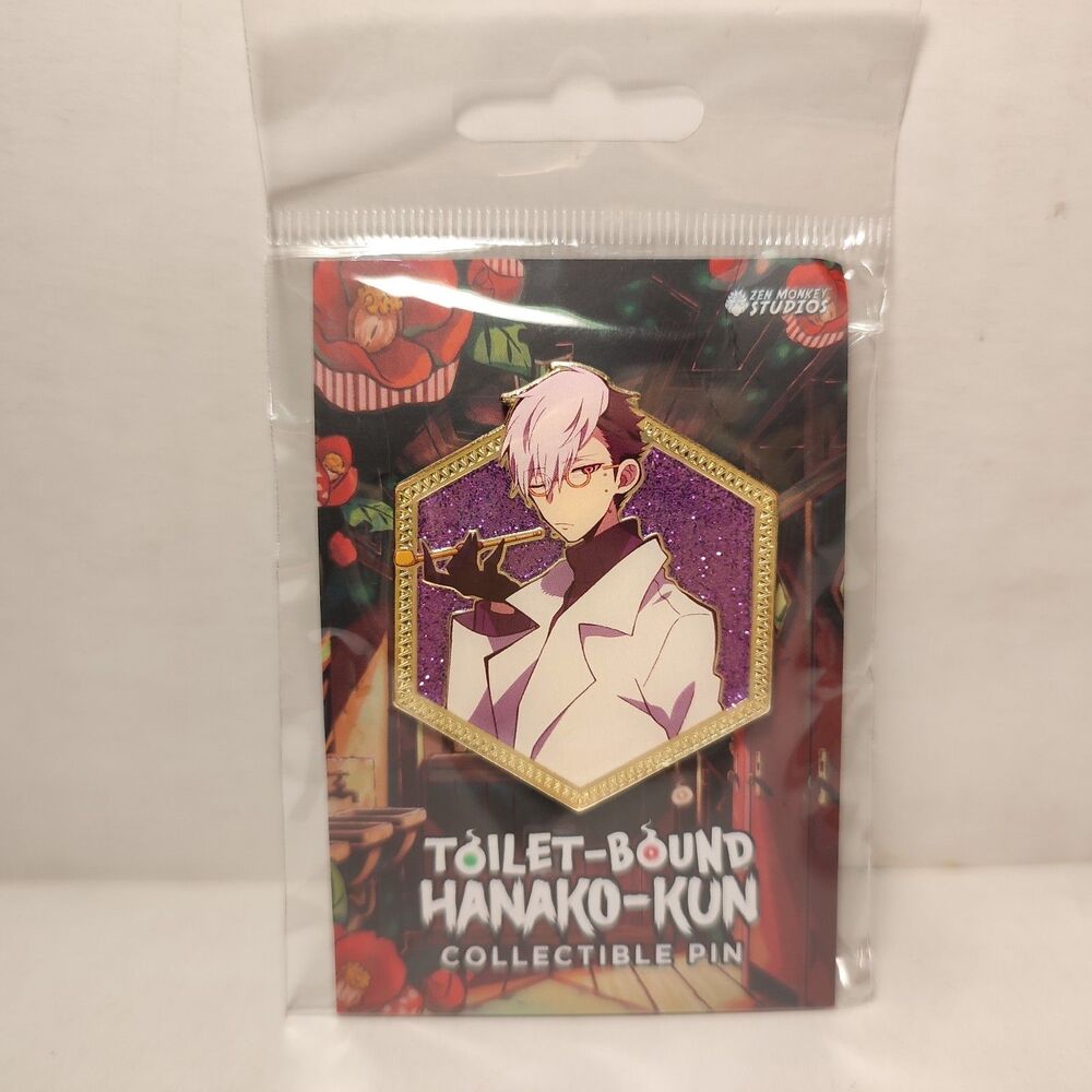 Toilet Bound Hanako Kun Tsuchigomori Enamel Pin Official Full Color Anime Badge